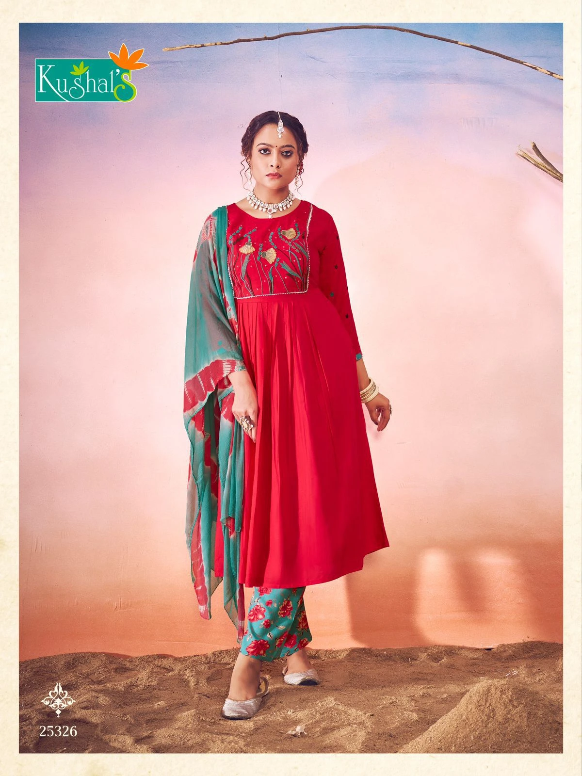 Kushal'S Shanvi Rayon Wholesale Readymade Salwar Suit Catalog — Wholesale Salwar Suits, MPA wholesale from Surat - Gallery Image 10
